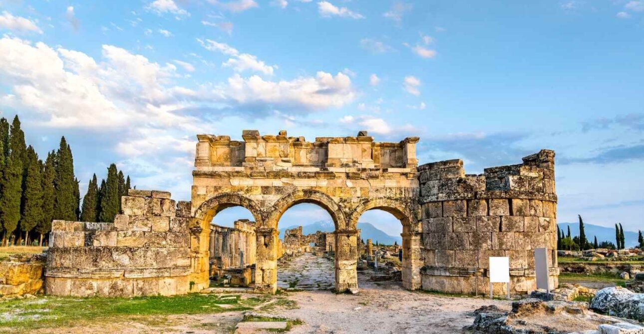 Domitian gate in Hierapolis