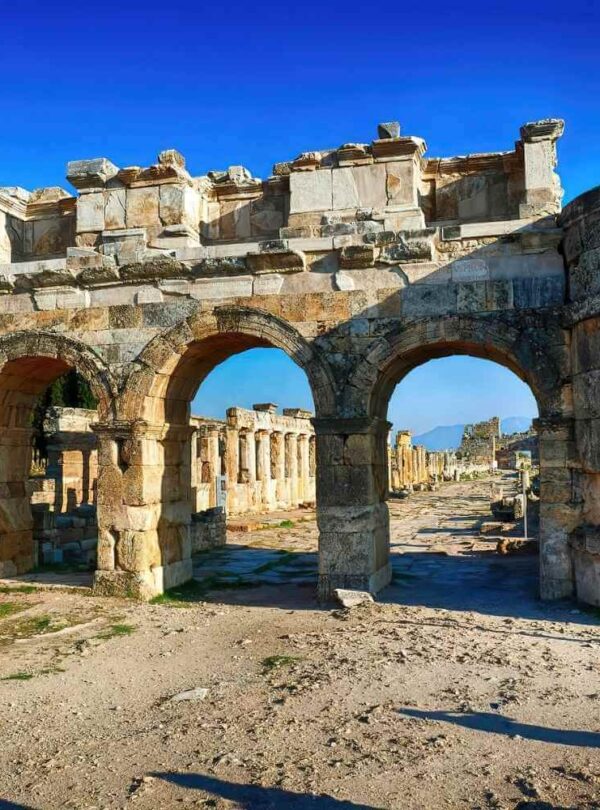 Ancient City Gate of Hierapolis in Turkey